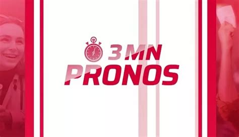 3mn Pronos du 08/12